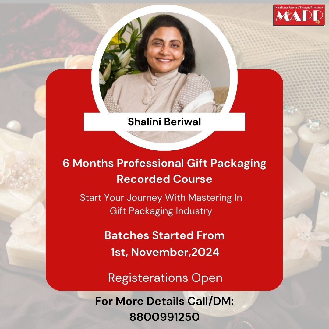 Professional gift packaging course